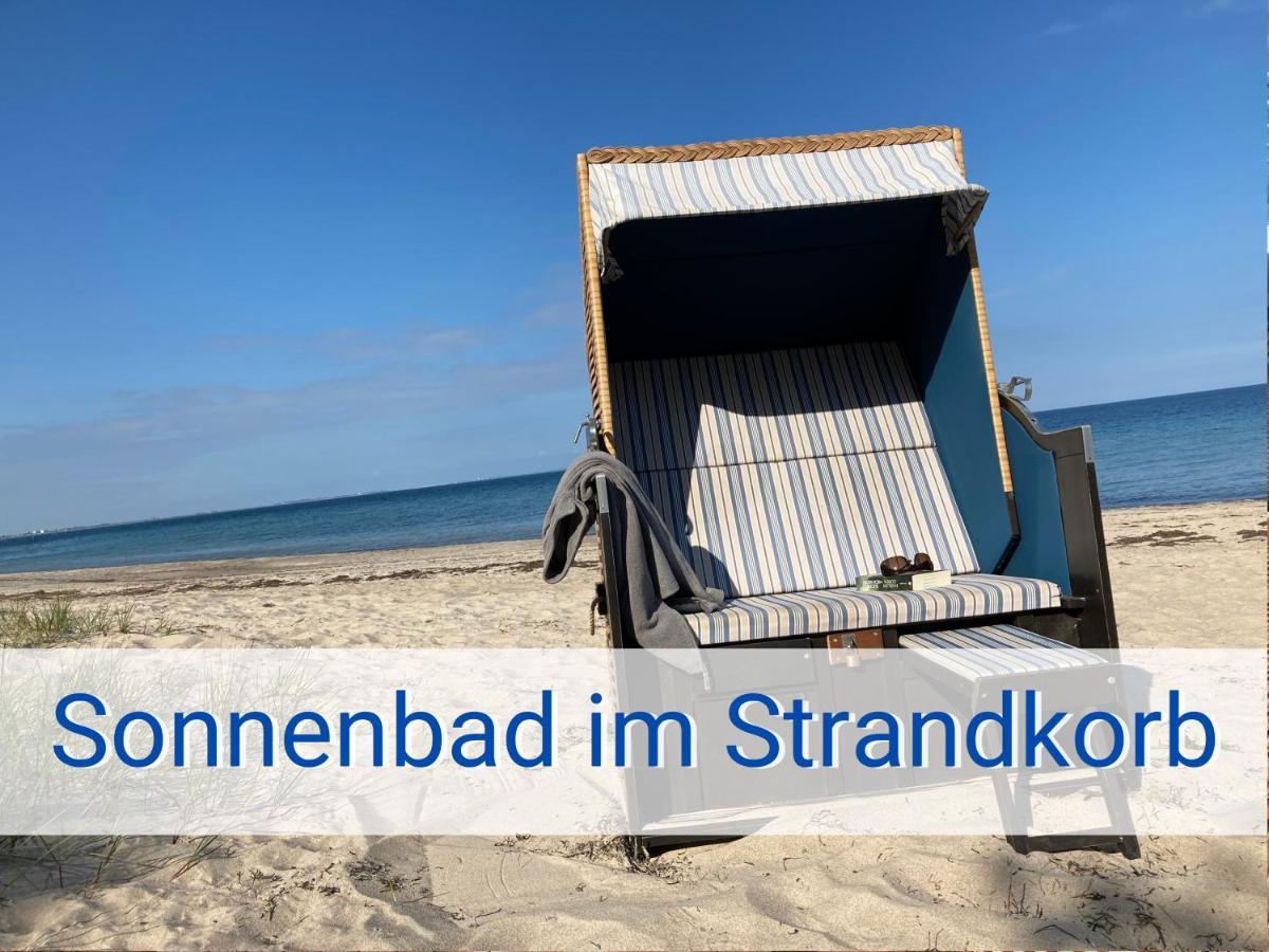 Boeltser Hus Ferienwohnungen Mit Strandkorb Und Kamin 10 Gehminuten Zum Kurtaxefreien Sandstrand Kraksdorf 외부 사진